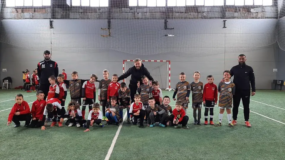 Nogometni trening na akademiji Golden Shoes